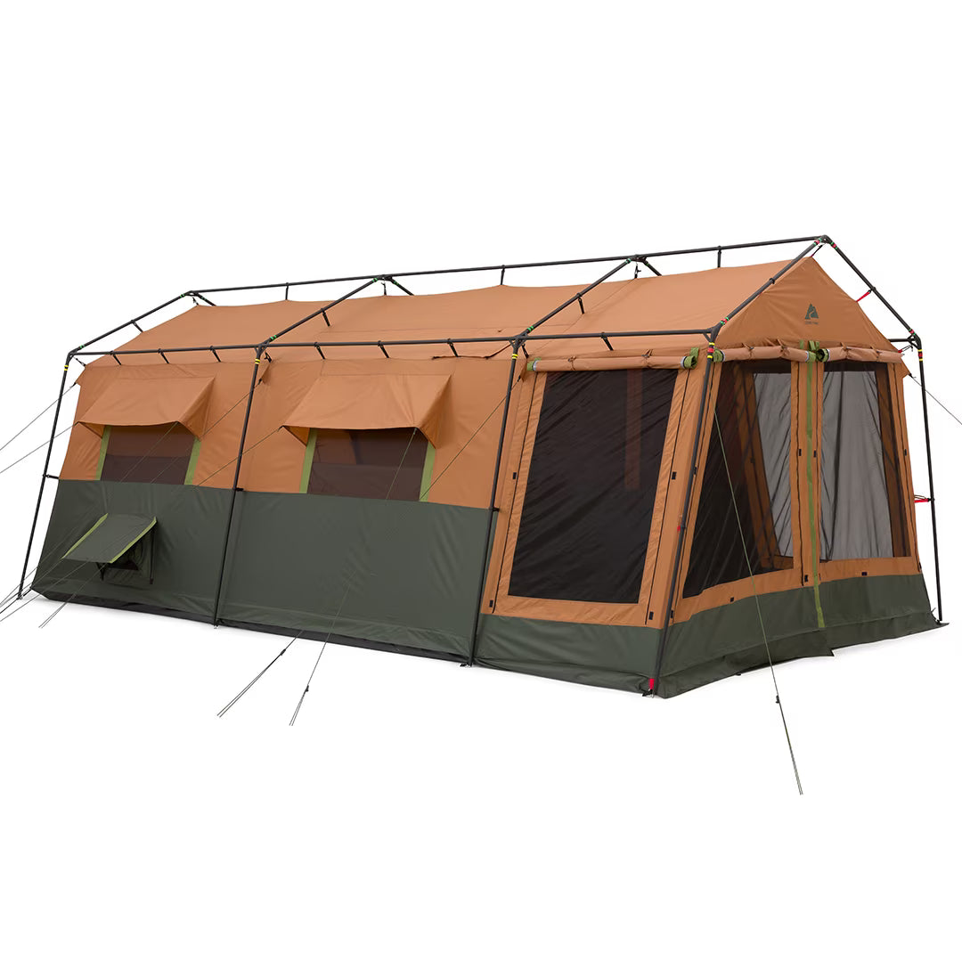 Ozark Trail 10 - Person Appalachian Tent, 4 Season with Stove Outlet