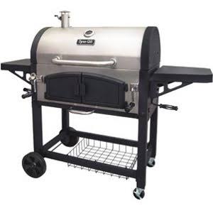 Dyna-Glo DGN576SNC-D - Dual Chamber Charcoal Grill