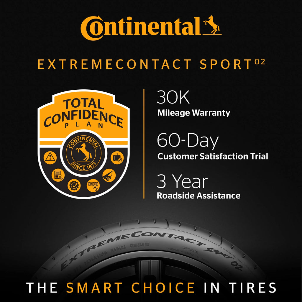 Continental Extremecontact Sport 02 Summer 245/45ZR20 103Y XL Passenger Tire