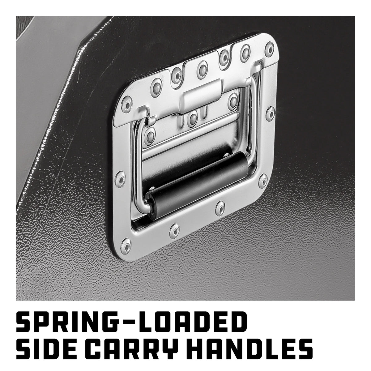 Powerbuilt 26 in Rapid Box Portable Slant Front Tool Box - Gray - 240111