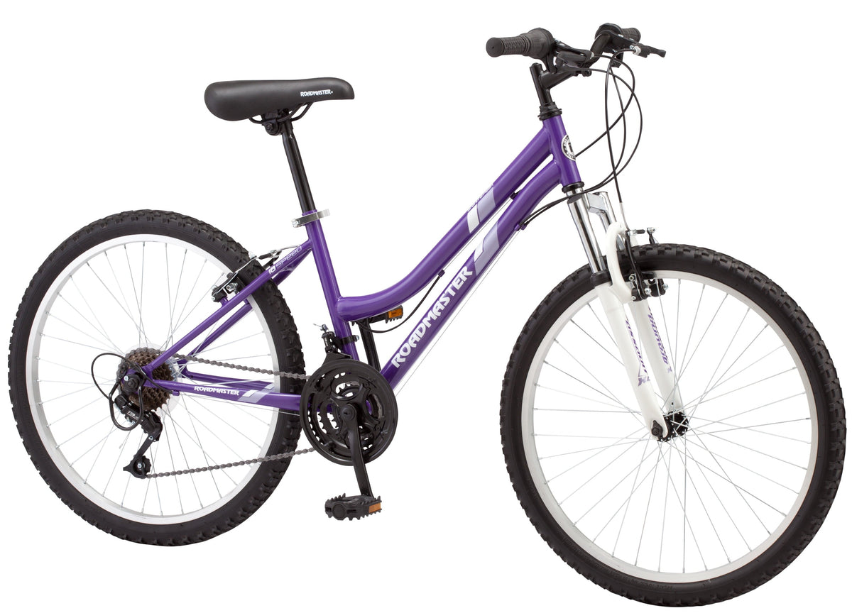 24 Granite Peak Girls Mountain Bike. Purple