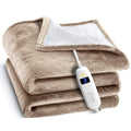Medical King Heated Blanket, Machine Washable Extremely Soft & Comfortable Electric Blanket Throw Fast Heating with Hand Controller 10 Heating