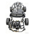 SAY YEAH Gas Go Kart, Sturdy Steel Frame Go Kart for Kids 8+, 20mph Top Speed, 185 lb Max, Black