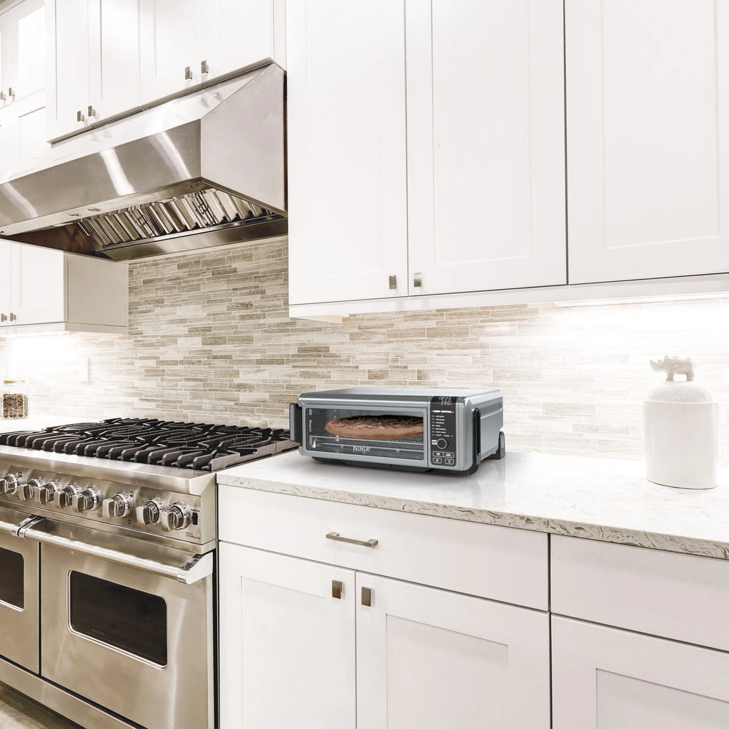 Ninja?? SP101 Foodia? 8 - in - 1 Digital Air Fry Oven, Flip - Away for Storage, Dehydrate, Keep Warm