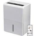 TCL H50D26W 50 Pint Smart Dehumidifier with Pump Perfect for Areas up to 4, 500 Sq. Ft