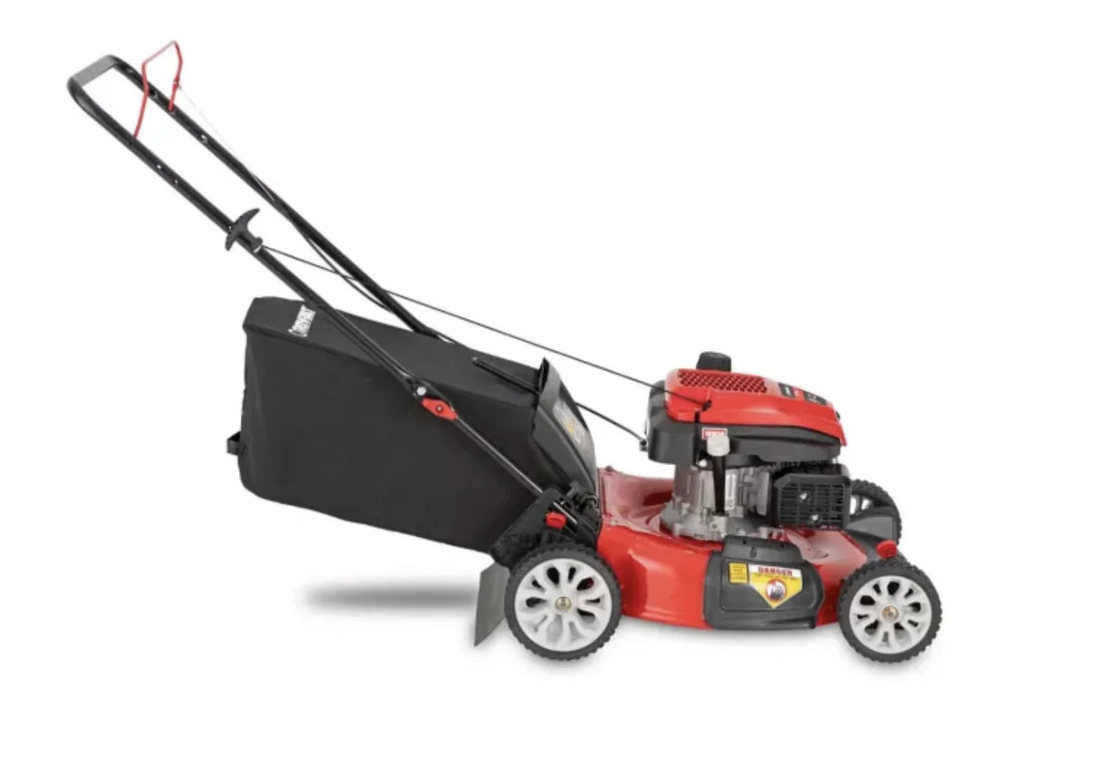 Restored Troy - Bilt TB120C | 21in 163cc Walk Behind Push Mower | 3 - in - 1 Deck (Refurbished)