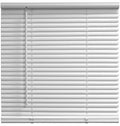 Mainstays 1 inch Cordless Room Darkening Vinyl Blinds, White, Size: 31 inch x 72 inch