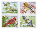Forever Stamps 2016 Songbirds in Snow – Seasonal Wildlife. First-Class Postage