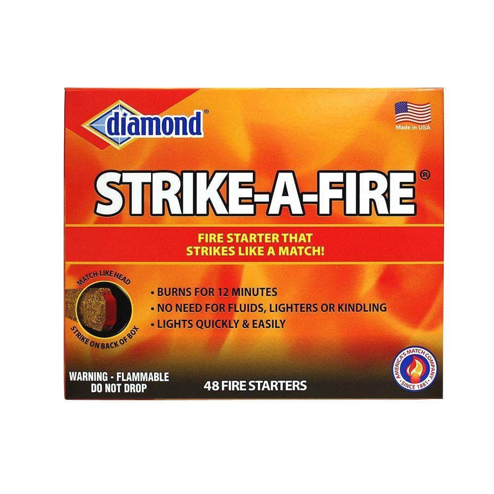 Strike-A-Fire Strikes Like A Match Fire Starters - 48 ct