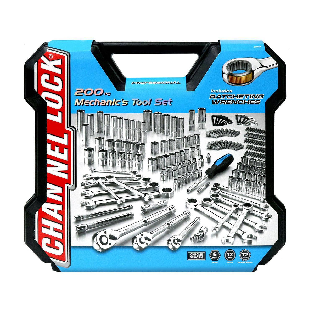 Channellock Mechanics Set (200 Pc.)-Instock