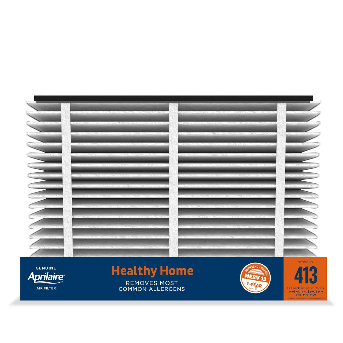Aprilaire 413 Air Filter for Aprilaire Whole Home Air Purifiers MERV 13 Pack of 4