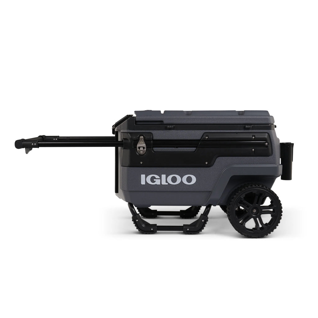 Igloo 70 QT Trailmate Journey Rolling Cooler, Carbonite Gray