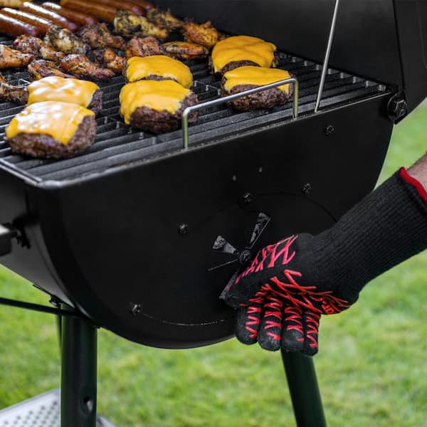 Blazer Charcoal Grill in Black