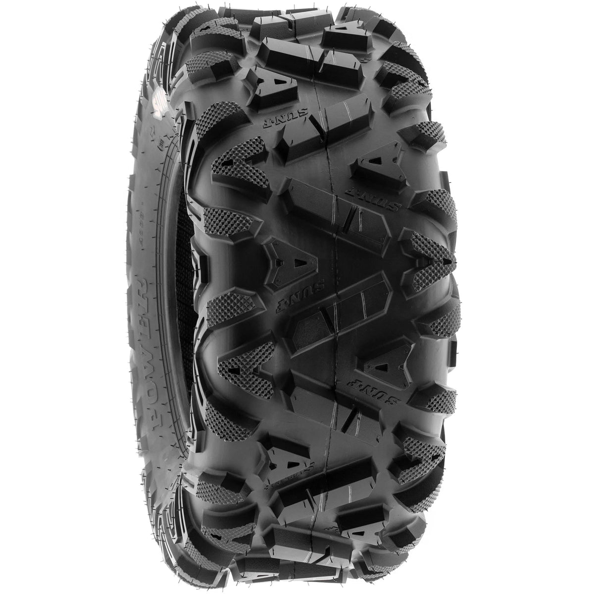 Sunf All-Terrain ATV UTV Tires 25x10 - 12 25x10x12 6 PR A033 (Pair of 2)
