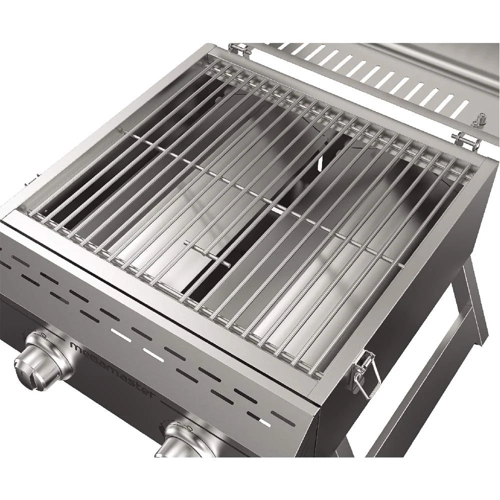 Megamaster Premium Outdoor Cooking 2-Burner Grill