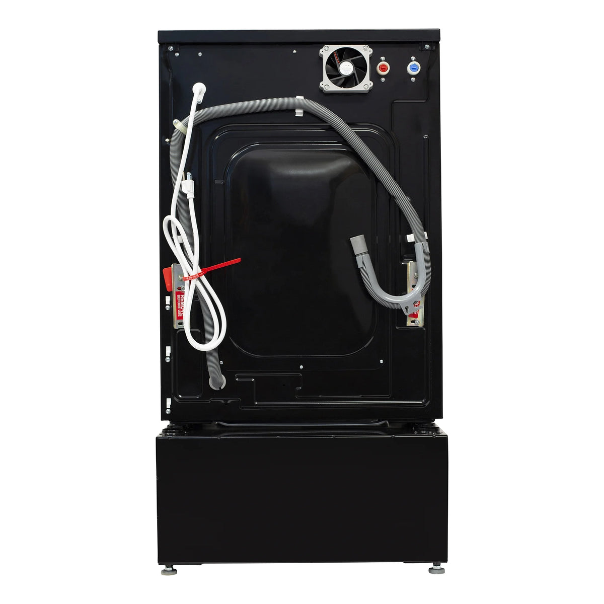 All - in - One Washer Dryer VENTED - DRY FASTER Than Condense 15 lb 110V + Pedestal