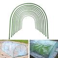 6 ft. Long with Dia 0.43 in. Steel Greenhouse Hoops, Rust-Free Grow Tunnel, Support Hoops for Garden (6-pack)