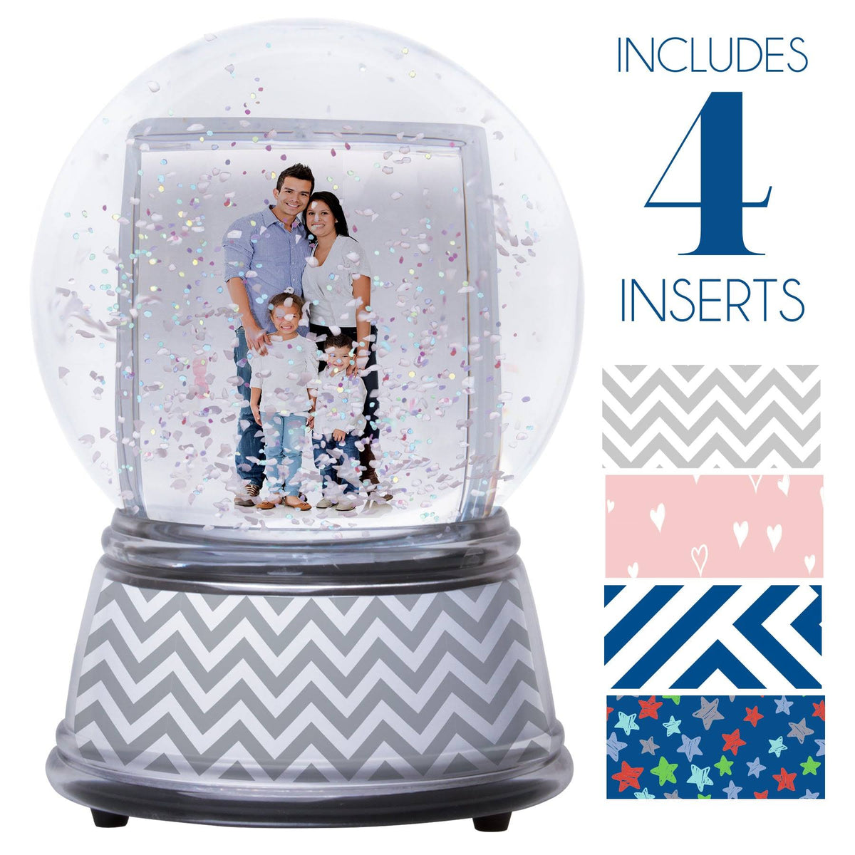 Neil Enterprises Create Your Own Photo Snow Globe