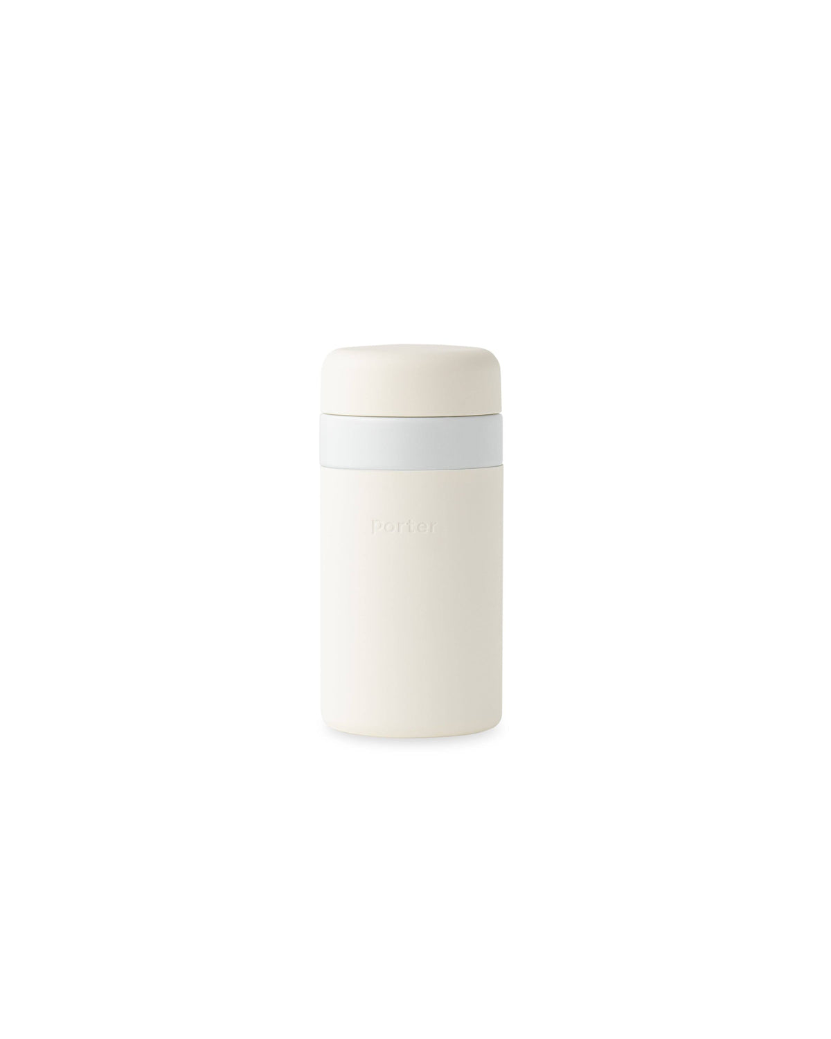 Porter Insulated Ceramic Bottle, Cream / 12 oz