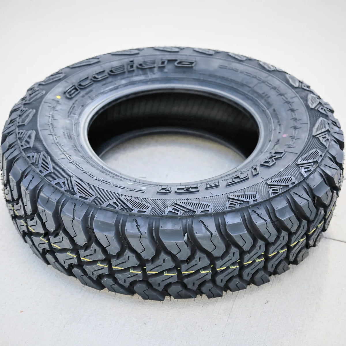 Pair of 2 (TWO) Accelera M/T - 01 LT 235/85R16 Load E (10 Ply) MT M/T Mud Tires