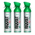 Boost Oxygen Natural Portable 10 Liter Pure Canned Oxygen Canister (3 Pack)
