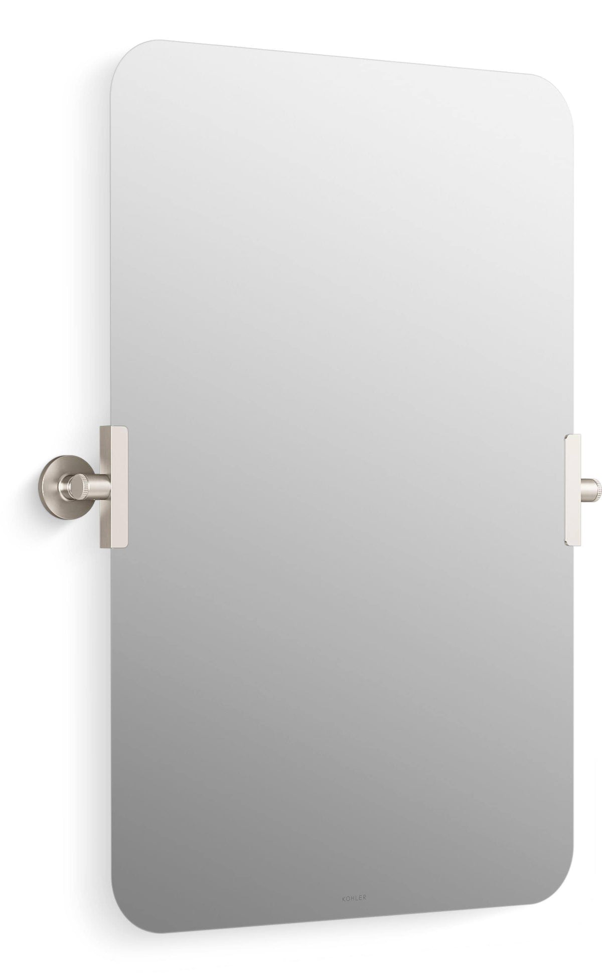 Castia by Studio McGee 20" x 30" Rectangular Mirror Vibrant Brushed Nickel