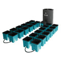 24 Site Hydroponic System Active Oxygen Ebb and Flow Grow System - airCube - 120 Day Satisfaction Guarantee