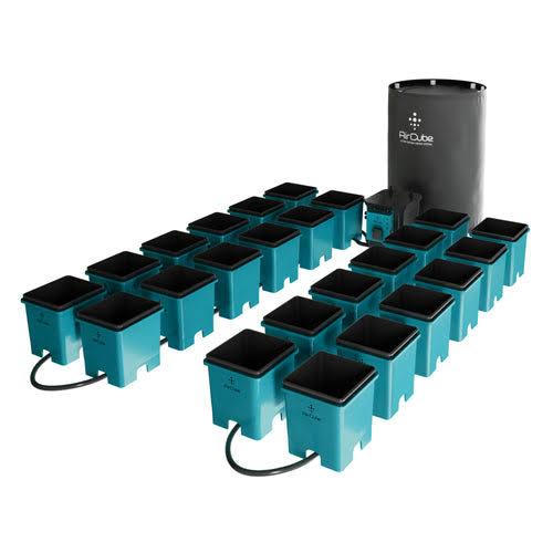 24 Site Hydroponic System Active Oxygen Ebb and Flow Grow System - airCube - 120 Day Satisfaction Guarantee