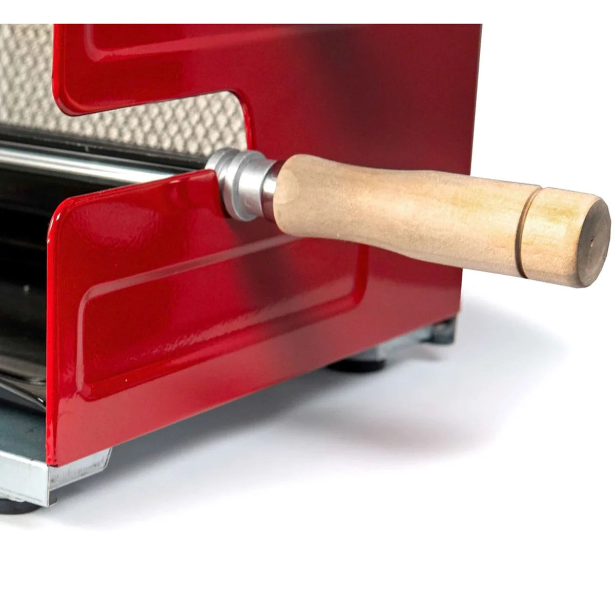 Brazilian Flame 2 - Skewer Brazilian Rotisserie Electric Grill in Red