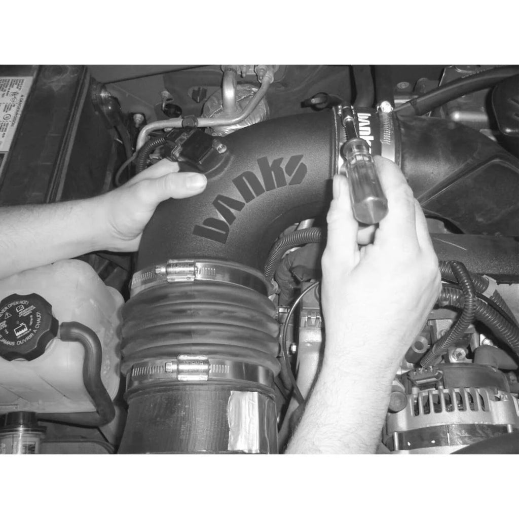 Banks Power 06 - 07 Chevy 6.6 L LLY/LBZ Ram - Air Intake System - Dry Filter Fits Select: 2006 - 2007 CHEVROLET SILVERADO, 2006 - 2007 GMC SIERRA
