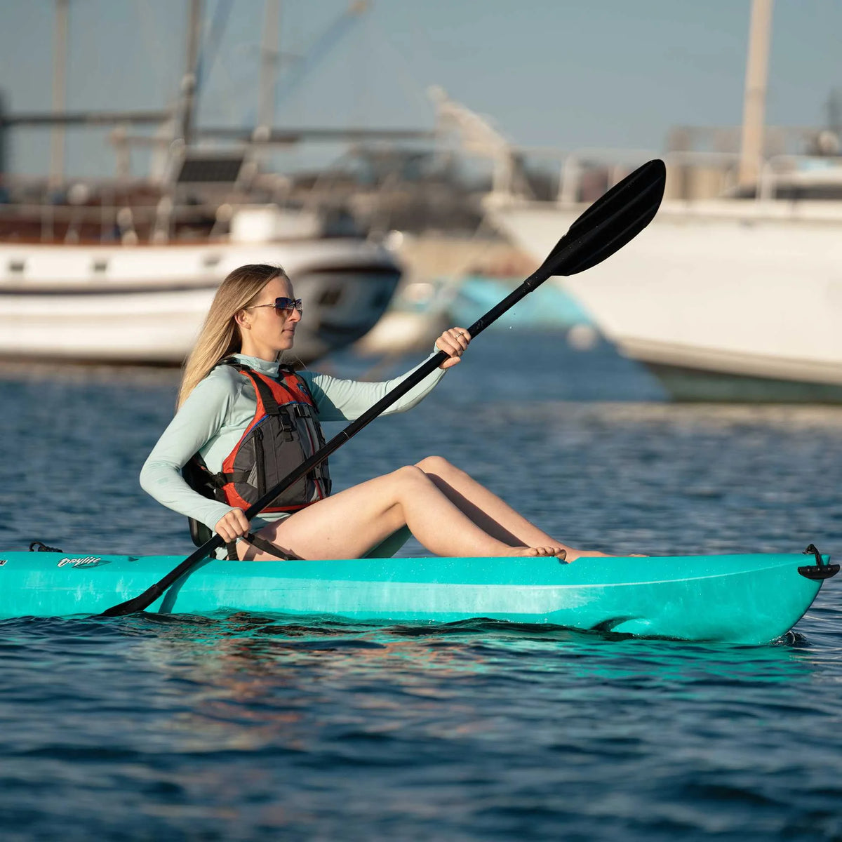 Lifetime Daylite 8 Ft Sit - on - Top Kayak, Red (90775)
