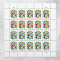 2024 Wedding Blooms Forever Stamps -  First-Class Postage Sheet