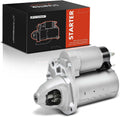 A - Premium Starter Motor Compatible with Jeep Cherokee & Dodge Grand Caravan, Journey, Avenger & Chrysler Town & Country, 200 & Ram Promaster 1500 2500 3500 & Volkswagen Routan, 12V 1.3KW 10 - Teeth CW
