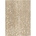 Jona Animal Print Handmade Tufted Wool Light Brown/Tan/Cream Area Rug Birch Lane Rug Size: Rectangle 5' x 8'