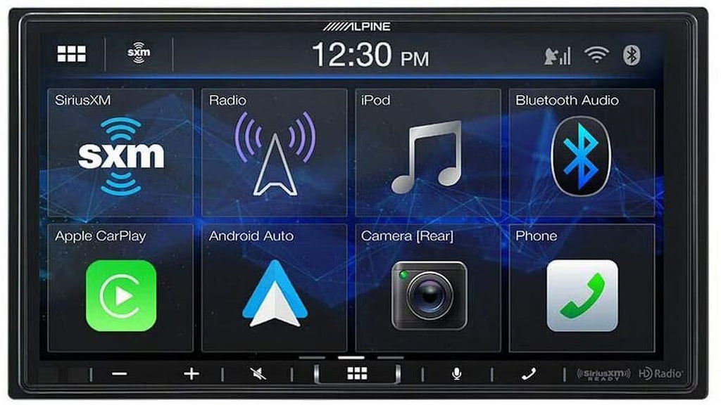 Alpine Ilx - 407 7" Shallow Chassis Multimedia Receiver with Apple Carplay