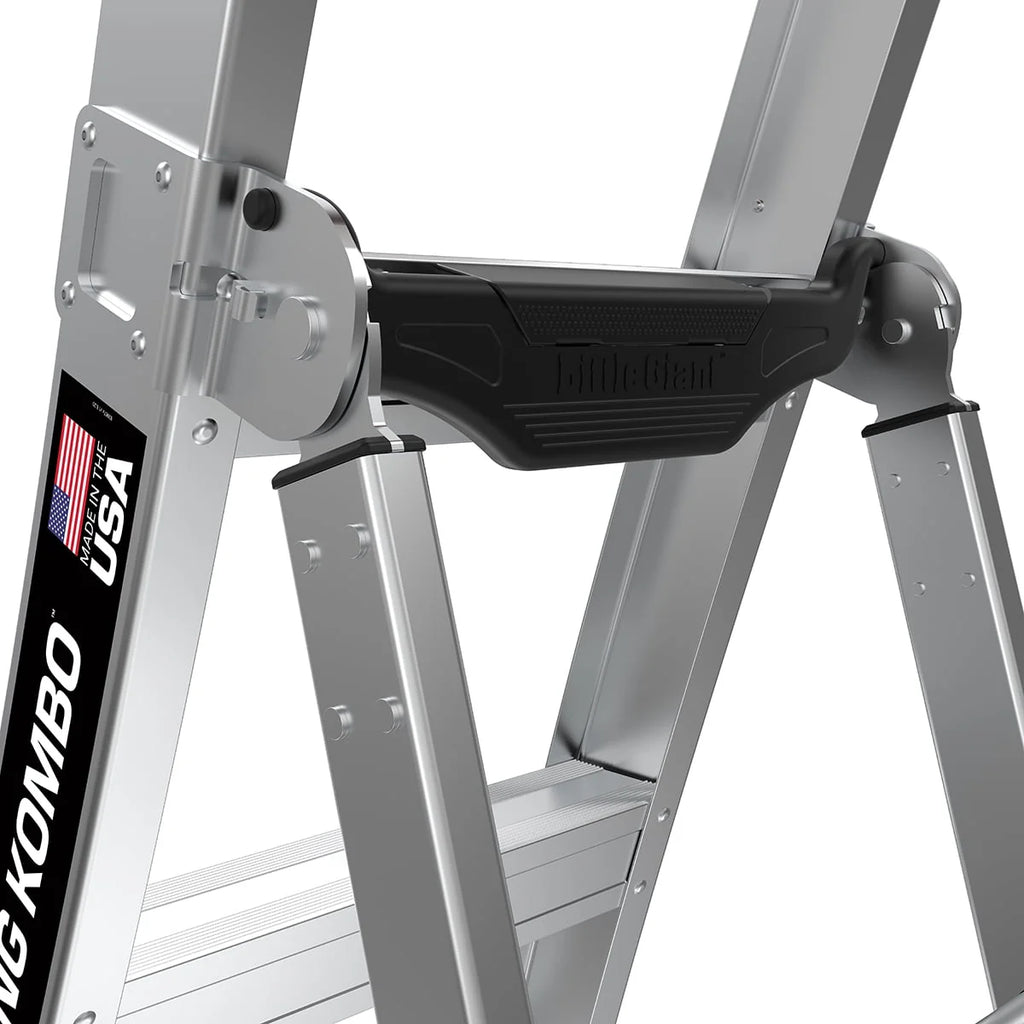 Little Giant King Kombo 5' - 8' Aluminum 3 - in - 1 Combo Ladder, Type 1A - 300 lb. Rated, 11 Ft. 4 In. Reach