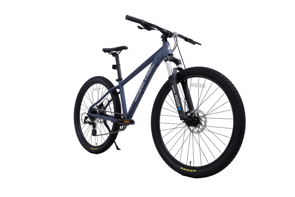 27.5" Ozark Trail M.2 Ridge Mountain Bike, Medium Frame, Fits Riders 5'3" - 5'8", Blue, Adult, Unisex