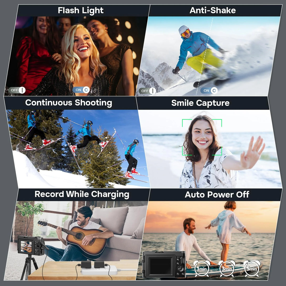 Duluvulu 4K Digital Camera for Photography Autofocus