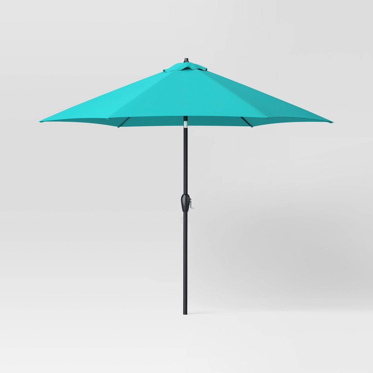 10'x10' Outdoor Market Umbrella Turquoise Blue - Threshold