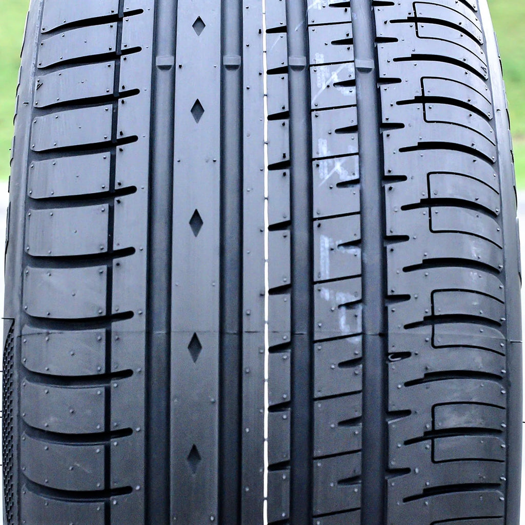 Set of 4 (FOUR) Accelera Phi - R 225/55R17 101W XL A/S High Performance Tires