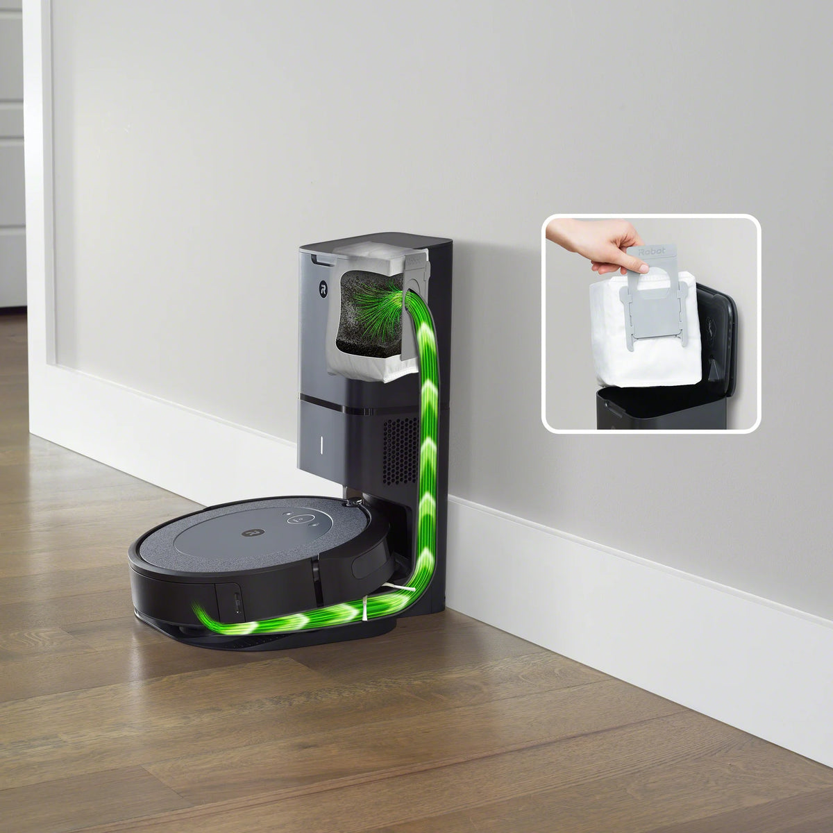 Irobot Roomba I4+ Robot Vacuum Self Emptying Smart Navigation Powerful Pick up