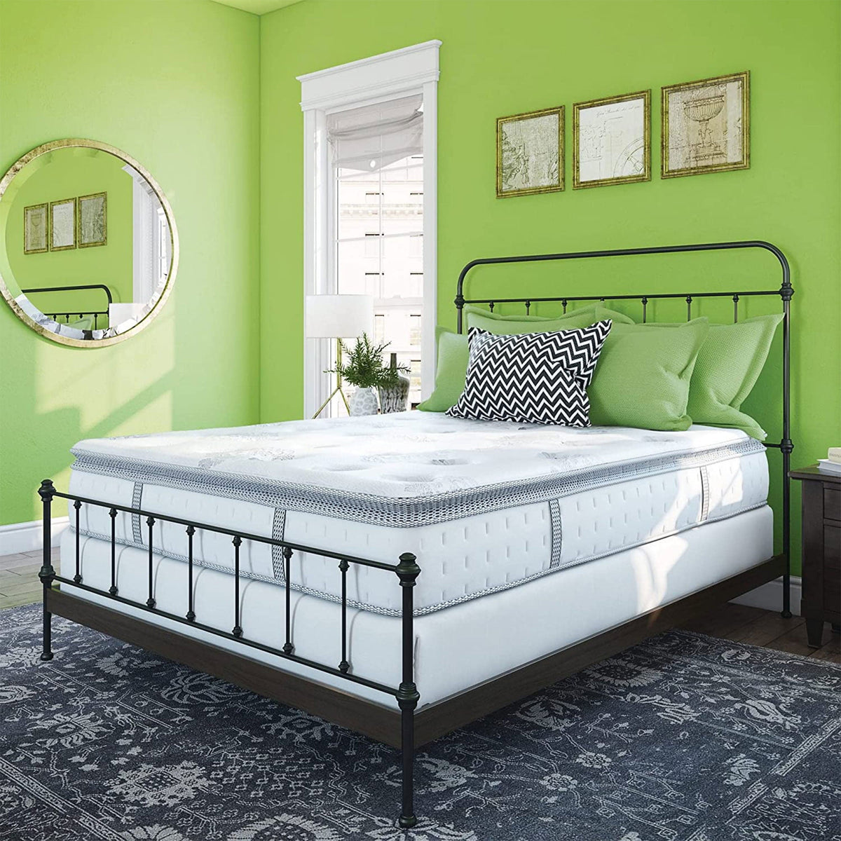 12 inch Hybrid Cool Gel Memory Foam and Innerspring Mattress