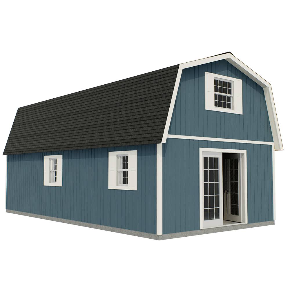 Best Barns Richmond 16 x 32 Wood Shed Kit