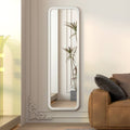 Donella Rectangle Wood Mirror AllModern Finish: White