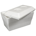 White Foam Coolers, 13x8.125x7.75-in.
