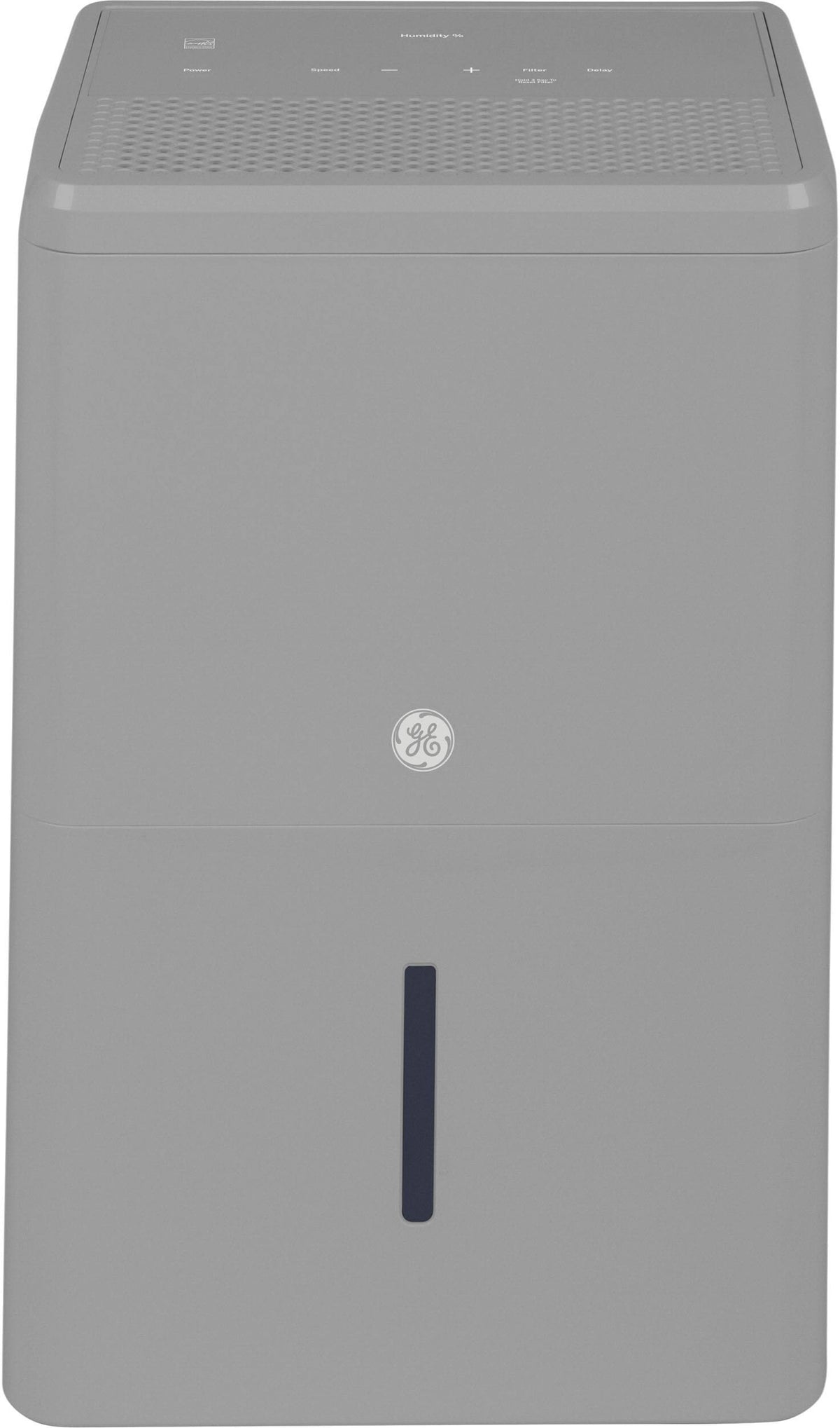 GE ADHR50LB 50 Pint Energy Star Portable Dehumidifier with Smart Dry for Wet Spaces