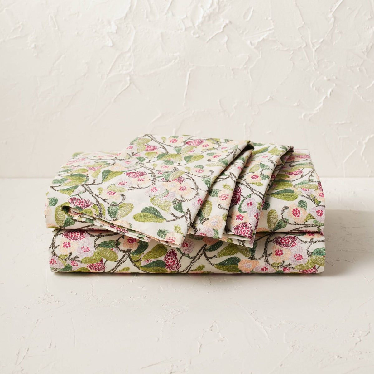 Twin/Twin XL Printed Cotton Sheet Set Autumn Blossom - Opalhouse Designed with Jungalow