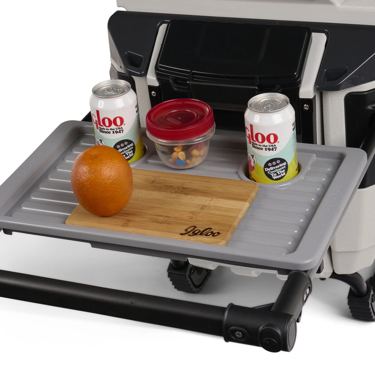Igloo 70 QT Trailmate Journey Rolling Cooler, Carbonite Gray