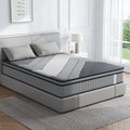 BEHOST Twin Mattress 10 in, Certipur - US Certified Eco - Friendly Twin Memory Foam Mattress, Motion - Free Pocket Springs Hybrid Mattress Twin Size