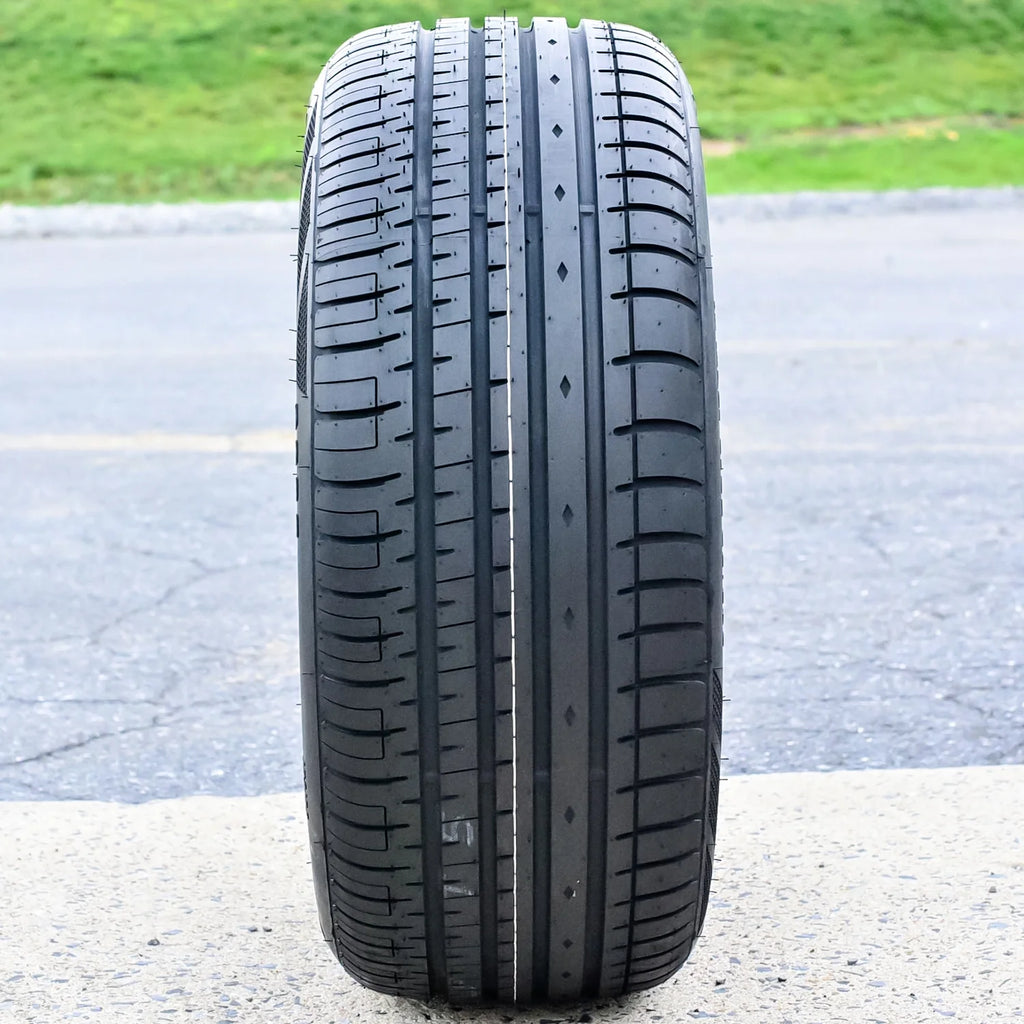 Set of 4 (FOUR) Accelera Phi - R 225/55R17 101W XL A/S High Performance Tires